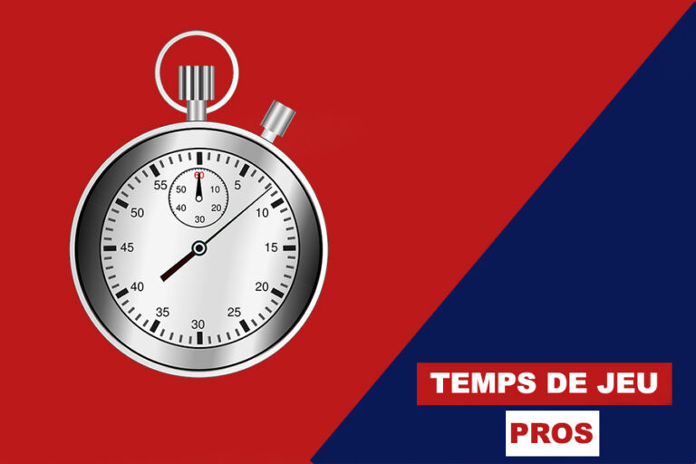 TEMPS DE JEU PROS
